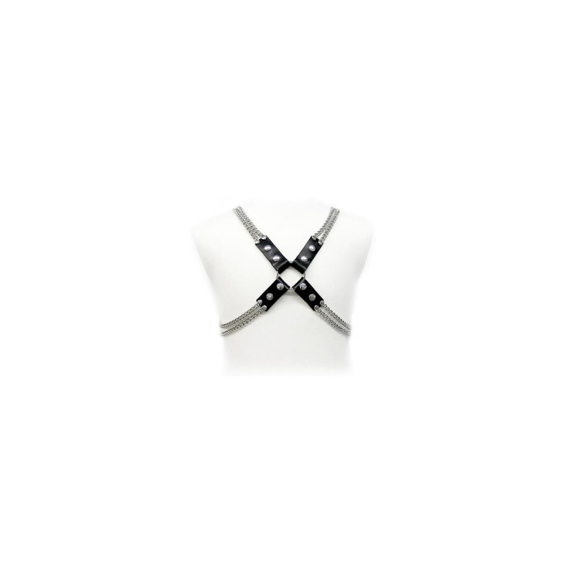 Leather Body - Harnais Chaîne | Vybes.it
