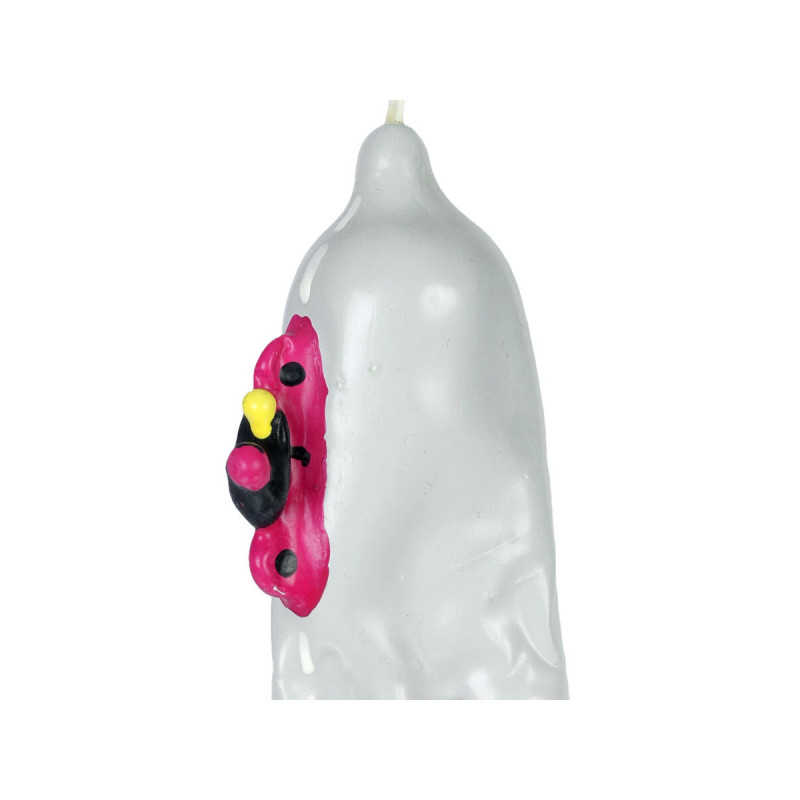 CONDOMERIE - PRÉSERVATIFS FANTAISIE PEINTS À LA MAIN MOTO XL - Préser…