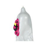 CONDOMERIE - PRÉSERVATIFS FANTAISIE PEINTS À LA MAIN MOTO XL - Préser…