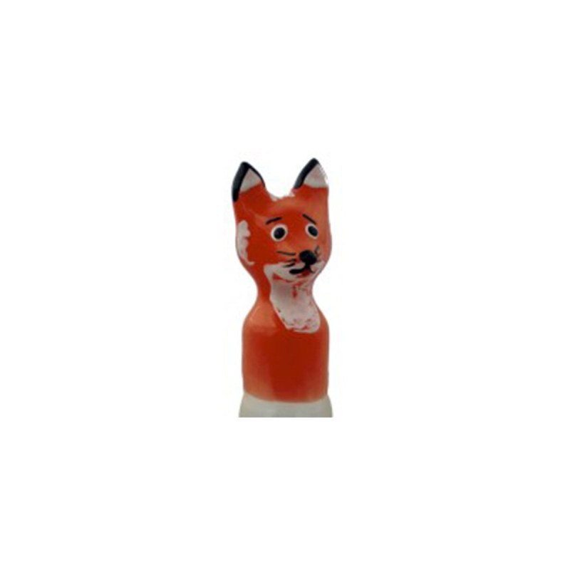 CONDOMERIE - PRÉSERVATIFS FANTAISIE PEINTS À LA MAIN FOX BROWN XL - P…