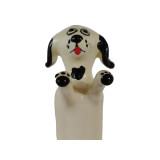 CONDOMERIE - HANDBEMALTE NEUHEITSKONDOME GLÜCKLICHER WEISSER HUND XL…