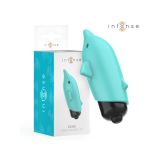 INTENSE - ECHO VIBRATING BULLET DOLPHIN BLUE 8 X 4.7 CM - INTENSE FUN…