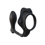 Fantasy C - Ringz - Rock Hard Anillo Potenciador Con Plug Anal |