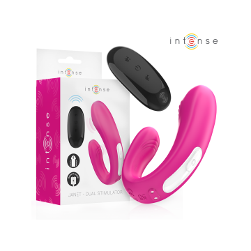 Intense - Janet Doppelter U - Förmiger Stimulator Und Vibrator Mit