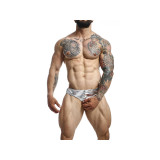 MOB - DNGEON JOCKSTRAP ANELLO PER IL PENE IN ARGENTO TAGLIA UNICA - S…