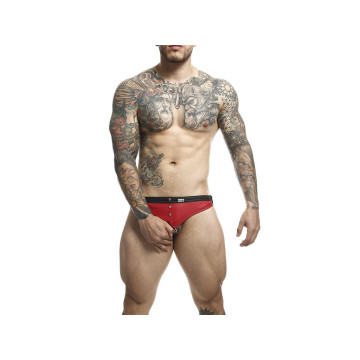 MOB - DNGEON JOCKSTRAP ANNEAU PÉNITENITAIRE ROUGE TAILLE UNIQUE - Joc…