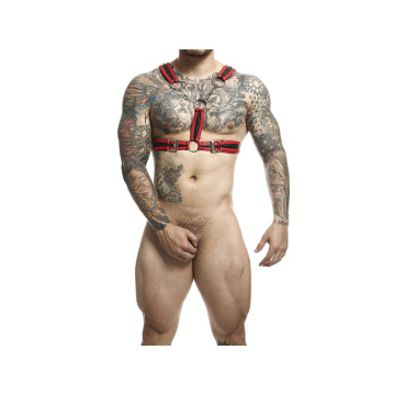 MOB - DNGEON IMBRACATURA ROSSA CON CATENE TAGLIA UNICA - Imbracature…