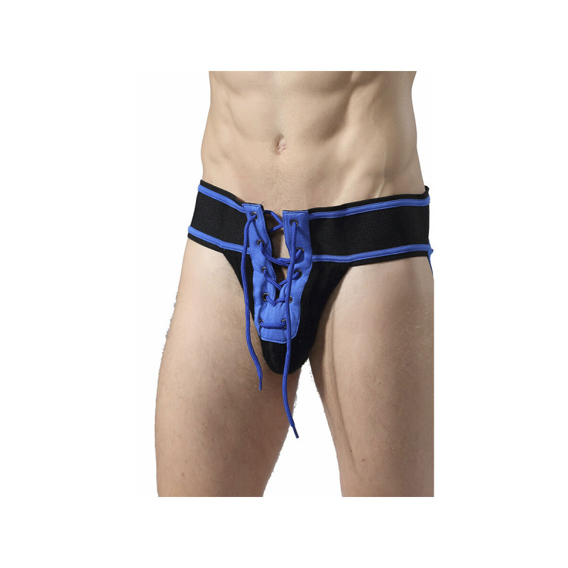 MOB - FETISH JOCKSTRAP FOOTBALL BLUE SIZE XL - /product_models/2976 -…