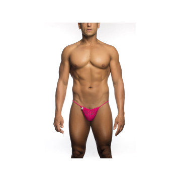 MOB - PINK LACE THONG SIZE S/M - /product_models/2940 - Male thongs