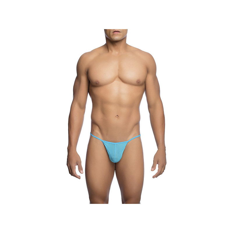 MOB - TRANSPARENT T-SHAPED THONG AQUA SIZE L/XL - /product_models/294…