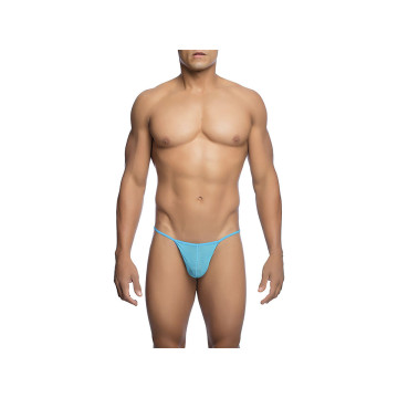 MOB - STRING TRANSPARENT EN FORME DE T AQUA TAILLE S/M - /product_mod…