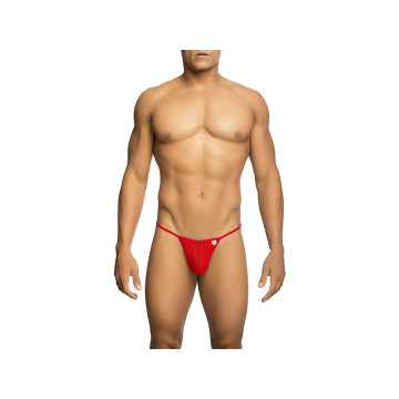 MOB - ROTER T-FÖRMIGER TRANSPARENTER TANGA GRÖSSE S/M - /product_mode…