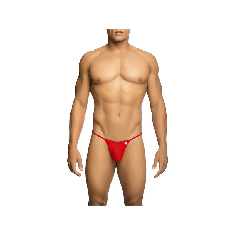 MOB - RED T-SHAPED TRANSPARENT THONG SIZE S/M - /product_models/2950…