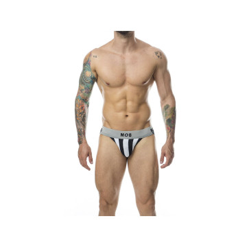 MOB - CLASSIC STRIPE WHITE JOCK SIZE XL - /product_models/2955 - Jock…