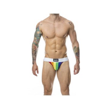 MOB - CLASSIC JOCK STRIPE RAINBOW SIZE L - /product_models/2957 - Joc…