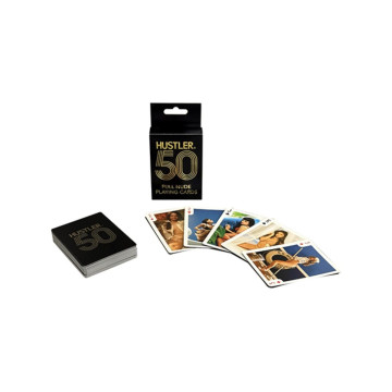 KHEPER GAMES - HUSTLER 50 VOLLSTÄNDIG NACKTE SPIELKARTEN - Kartenspie…