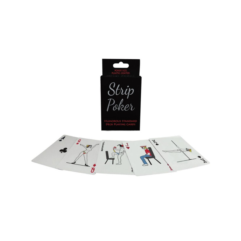 KHEPER GAMES - STRIP POKER HUMOROUS DECK PLAYING CARDS - Card games
