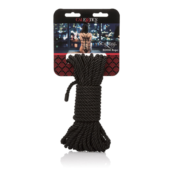 CALEXOTICS - SCANDAL CUERDA BDSM NEGRA 10 M