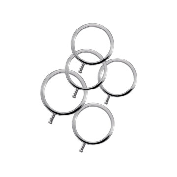 Electrastim - Electrarings Anillos Metálicos Para El Pene Pack 5 |