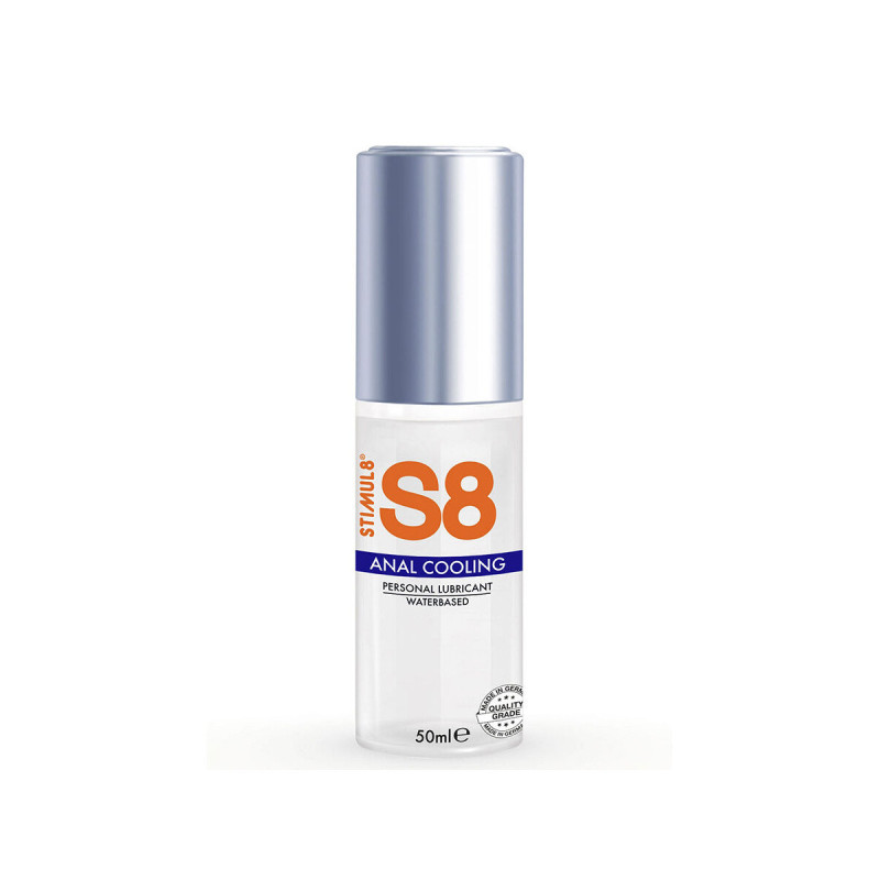 STIMUL8 - S8 LUBRIFICANTE ANALE EFFETTO FREDDO 50 ML | Vybes.it