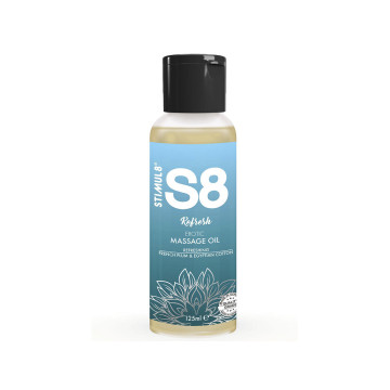 STIMUL8 - S8 REFRESH BAUMWOLLMASSAGEÖL 125 ML - Aromatisierte Öle