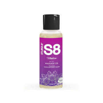 STIMUL8 - S8 VITALIZE OLIO DA MASSAGGIO AL LIME 125 ML - Oli Aromatiz…