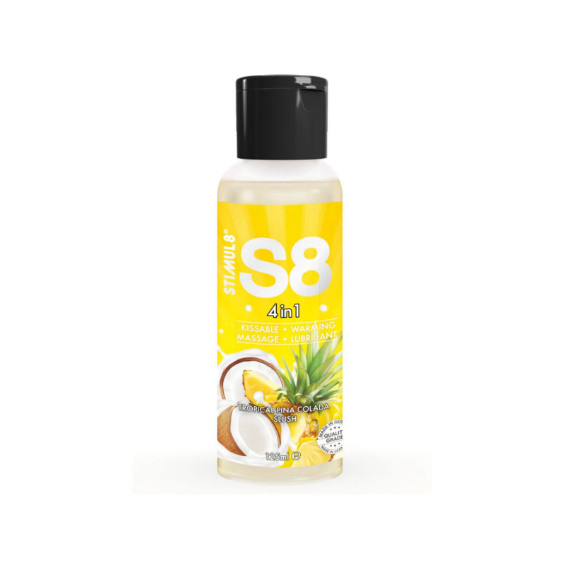 STIMUL8 - S8 4 IN 1 PINA COLADA DESSERT LUBRICANT 125 ML - With delic…