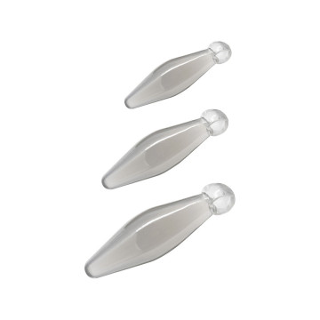TOYJOY - GIOCO ANALE FINGER RIMMER 3 PEZZI TRASPARENTE - Perline anali