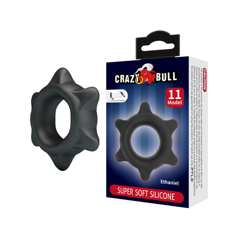 Crazy Bull - Bague En Silicone Ethaniel Modèle 11 | Vybes.it