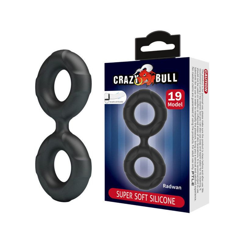 Crazy Bull - Radwan Anillo Doble Silicona Modelo 19 | Vybes.it