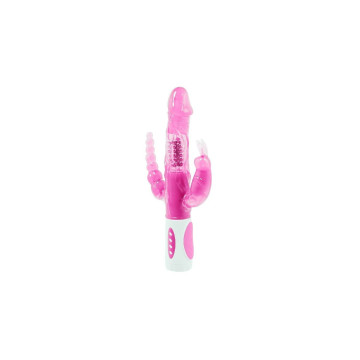 Baile - Pretty Bunny Triple Vibrador Rotador | Vybes.it