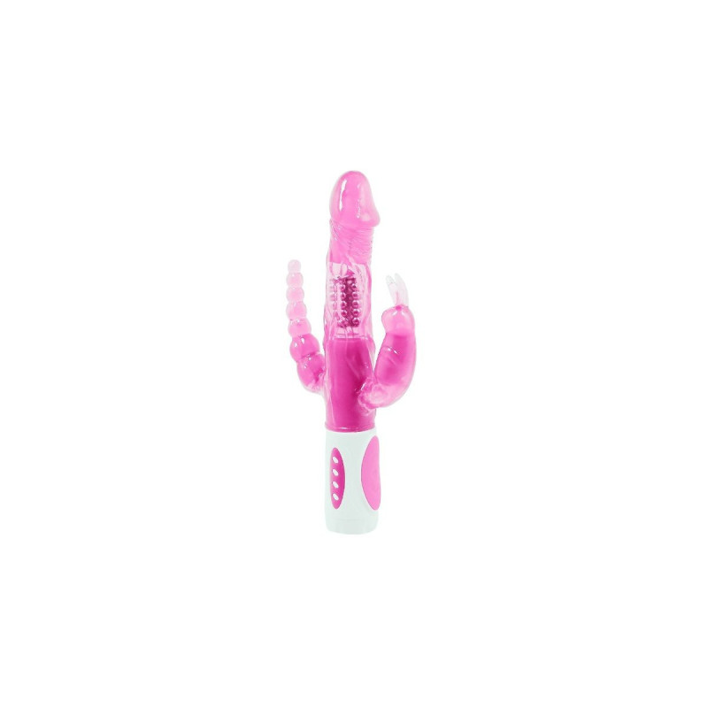 Baile - Pretty Bunny Triple Vibrador Rotador | Vybes.it