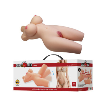 Crazy Bull - Tiffany Realistischer Weiblicher Torso Vagina Und Anal