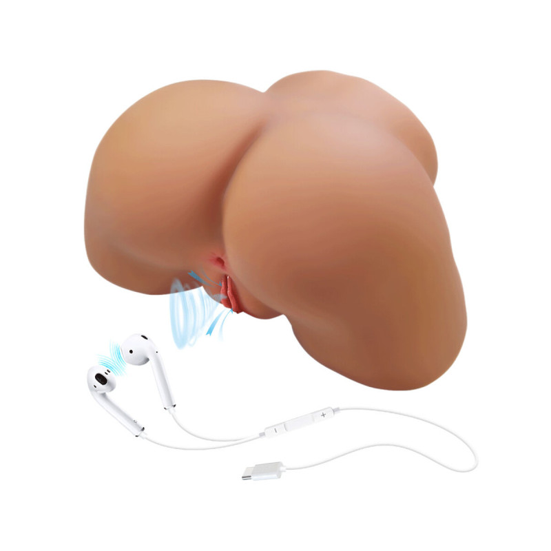 Crazy Bull - Ilana Trasero Femenino Realista Vibrador & Succionador