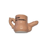 DIABLO PICANTE – CERAMIC MUG MAGNET WITH RAISED PENIS “FOR MY BEST FR…
