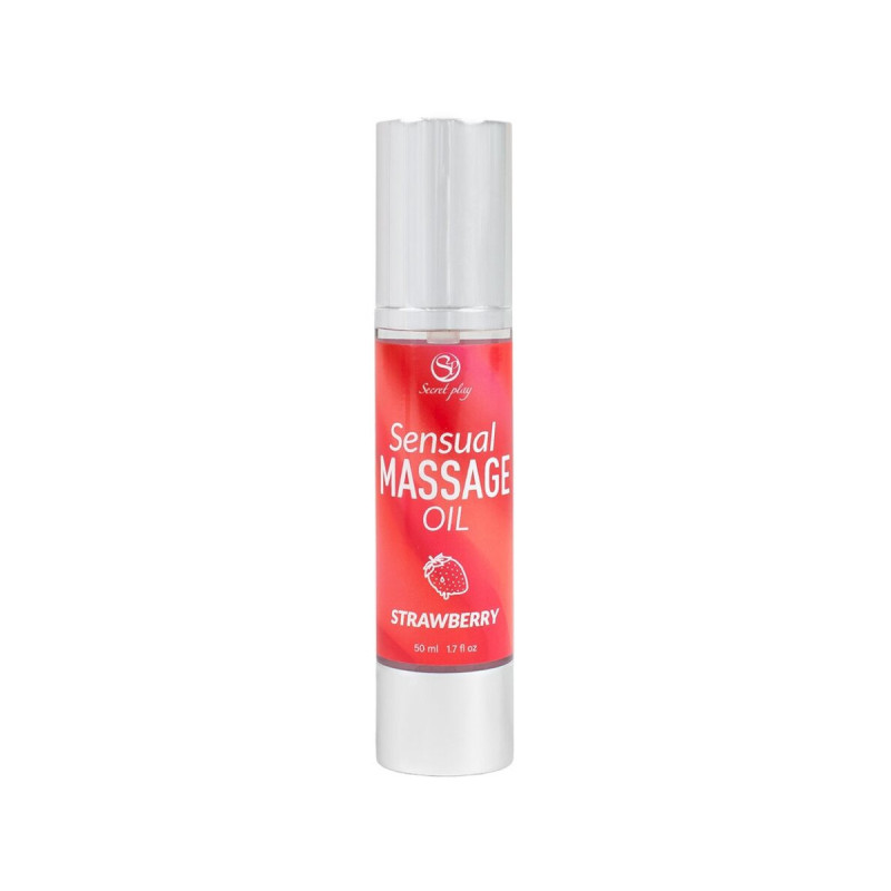 SECRETPLAY - ERDBEERE-MASSAGEÖL - SECRETPLAY COSMETIC - Aromatisierte…