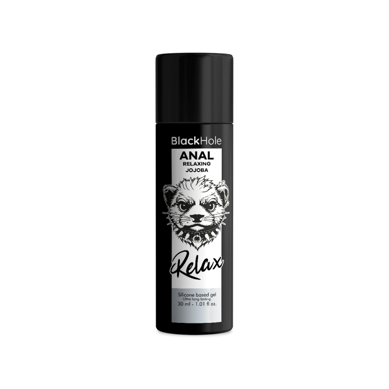 BLACK HOLE - RILASSANTE ANALE JOJOBA RELAX BASE SILICONE 30 ML - Base…