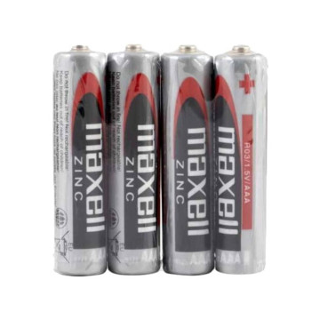 MAXELL - BATTERIE SALINA MANGANESO AAA R03 EINZIEHBAR*4 - Alkali-Batt…