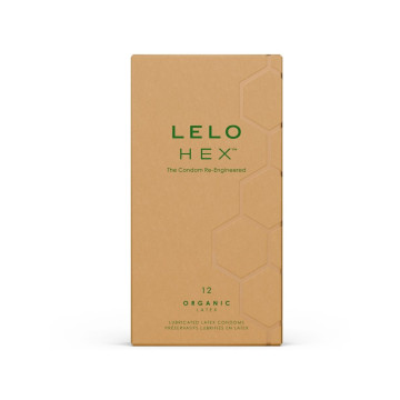 LELO - HEX ORGANIC CONDOM BOX 12 UNITÀ - Scatole da 4 a 24