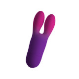 Rocks - Off - Glo - Girl Bunny Vibrador Flexible Morado | Vybes.it