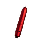 ROCKS-OFF - RO-90 SCARLET VELVET VIBRATING BULLET RED - BULLETS