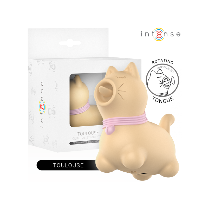 Intense - Toulouse Estimulador Con Lengua Rotativa 360º Amarillo |