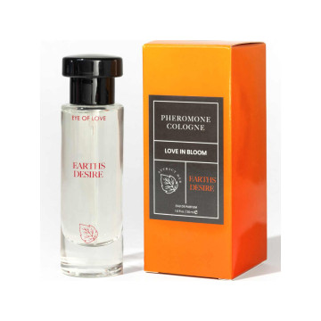 EYE OF LOVE - BLOOM MALE SATIVA PARFUM EARTHS DESIRE 30 ML - Men's ph…