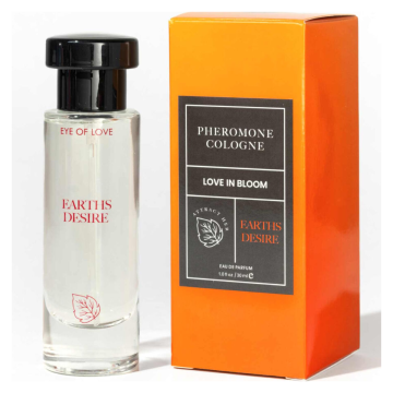 EYE OF LOVE - BLOOM PERFUME MASCULINO SATIVA EARTHS DESIRE 30 ML