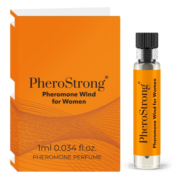 PHEROSTRONG - PERFUME CON FEROMONAS WIND PARA MUJER 1 ML