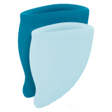 FUN FACTORY - FUN COPA MENSTRUAL KIT TURQUESA