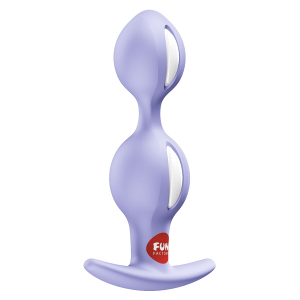 FUN FACTORY - B-BALLS DÚO PLUG ANAL VIOLETA