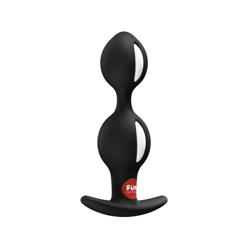 FUN FACTORY B-balls Duo Anal Plug Noir : plug anal | Vybes.it