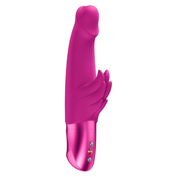FUN FACTORY - VIBRATEUR LAPIN ANGE MÉCHANT MAGENTA