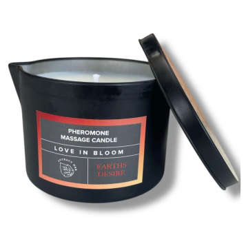 EYE OF LOVE - BLOOM MASSAGEKERZE SATIVA EARTHS DESIRE 150 ML
